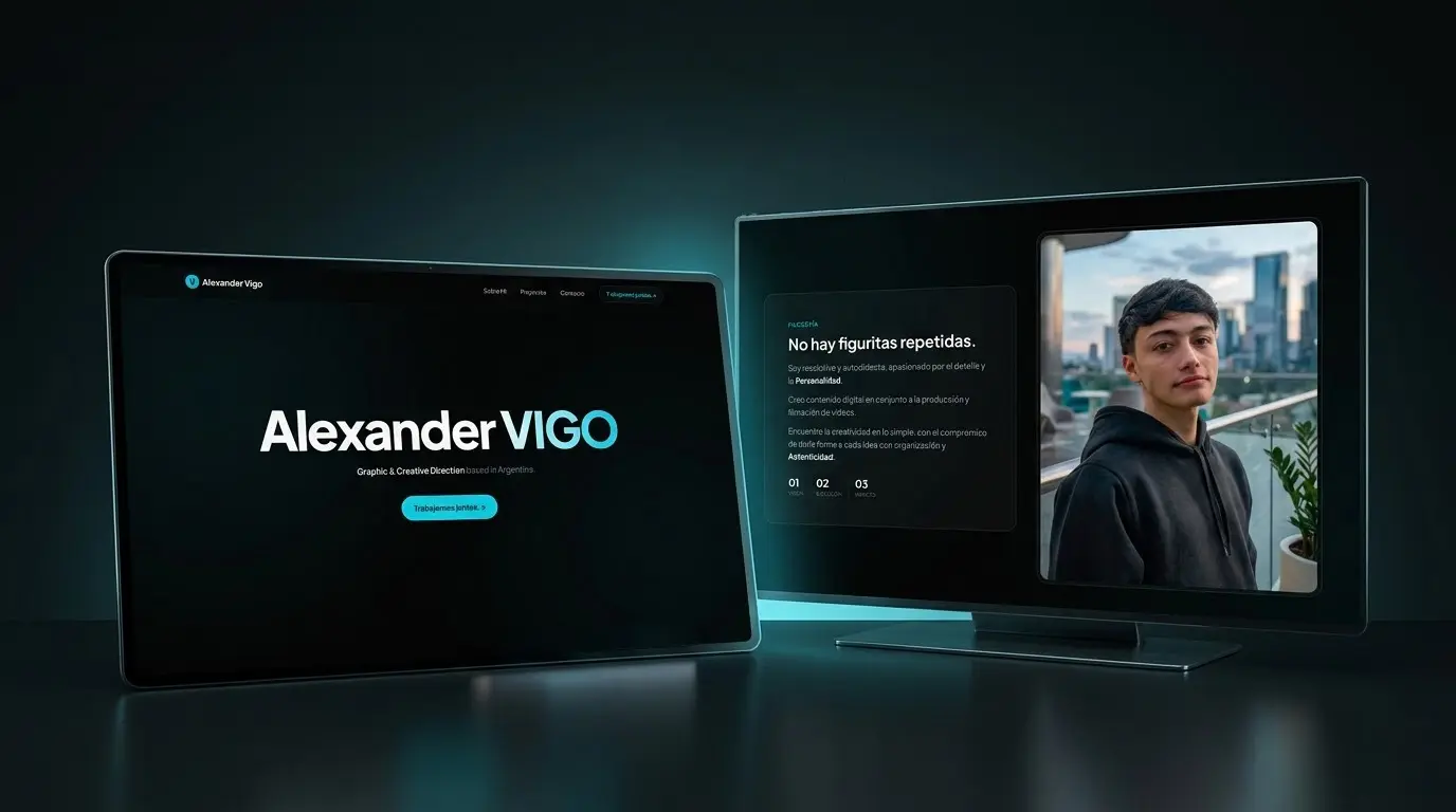 Sitio en vivo Alexander Vigo